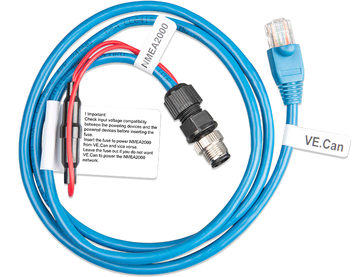 VE.Can és NMEA 2000 közötti micro-C dugós kábel